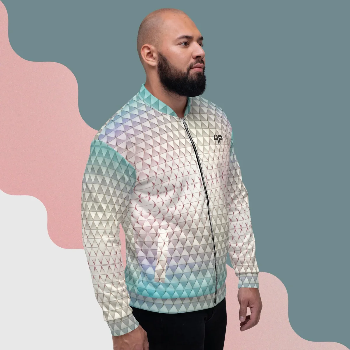 Unisex Bomber Jacket - Imagen 5