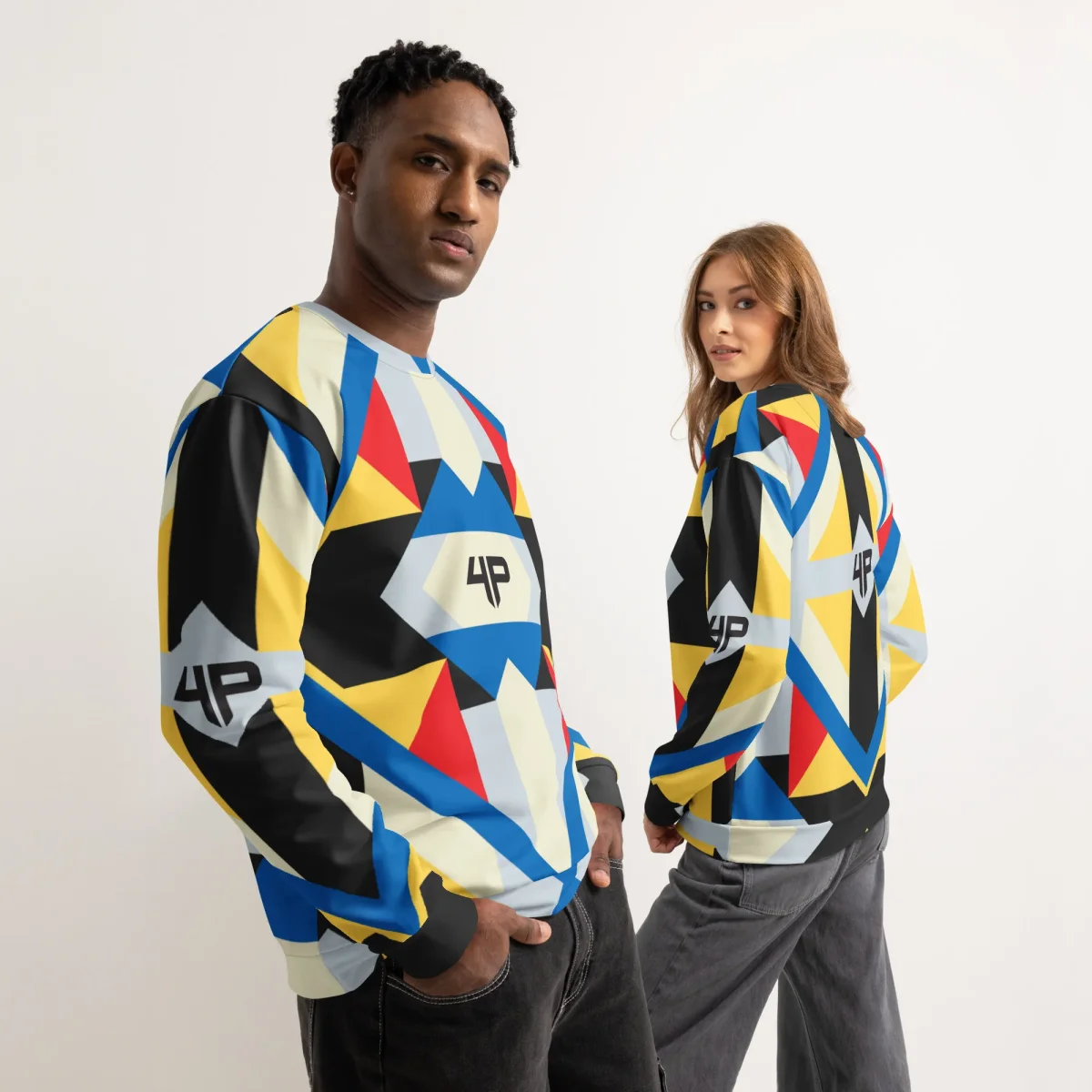 sudadera sin capucha unisex - Imagen 2