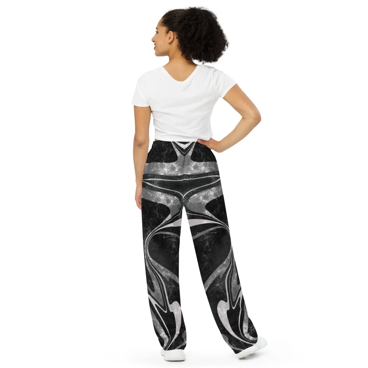 Pantalón ancho mujer - Imagen 6