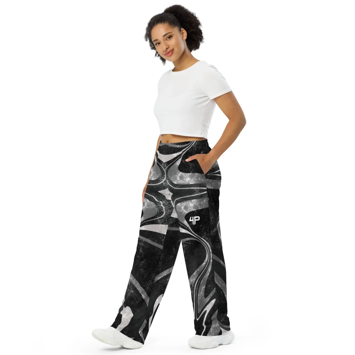 Pantalón ancho mujer - Imagen 5