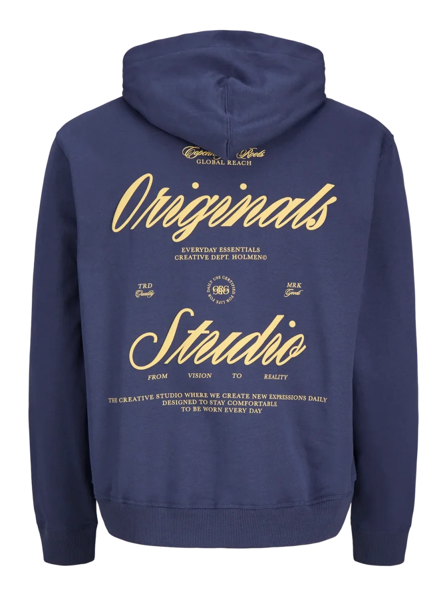 CANGURO RELAXED ESTAMPADO NORREBRO JNR - Crown Blue Detail:AW26 - Imagen 7