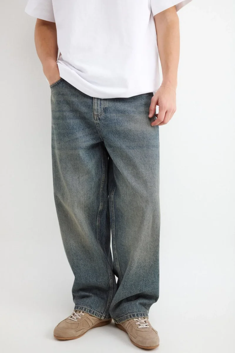 JEAN LOOSE BMK-Dark Blue Denim - Imagen 2