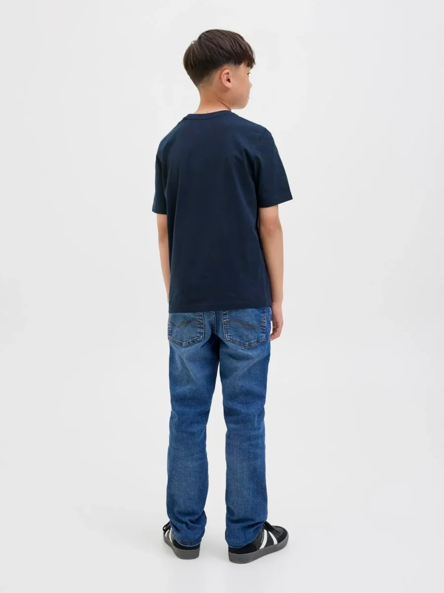 CAMISETA REGULAR ORGANIC JNR - Navy Blazer - Imagen 5