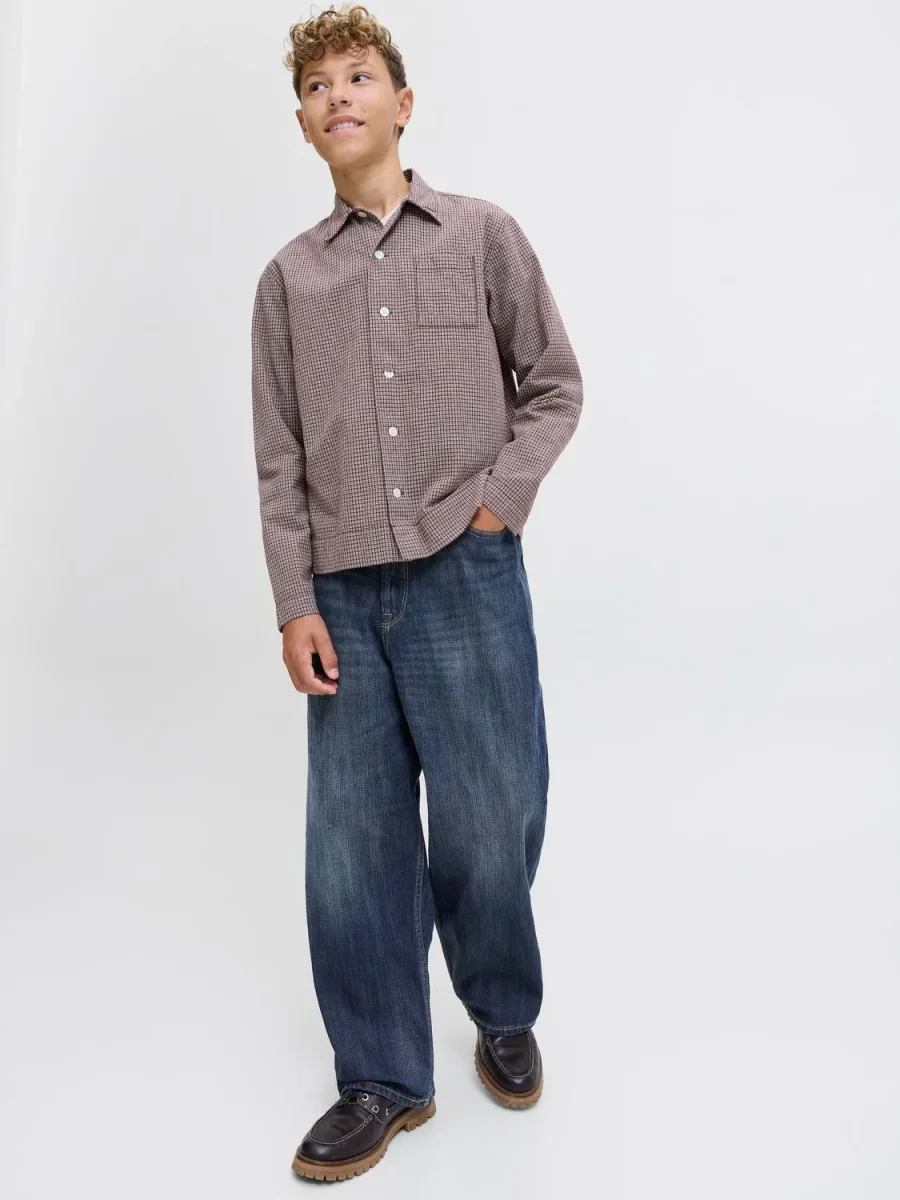 JEAN BAGGY TIRO BAJO RON 117 JNR - Blue Denim - Imagen 4