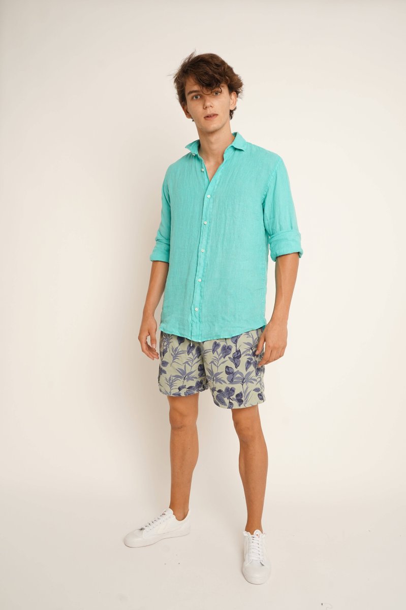 Traje de Baño / Bañador - Tropical Verde - Imagen 3