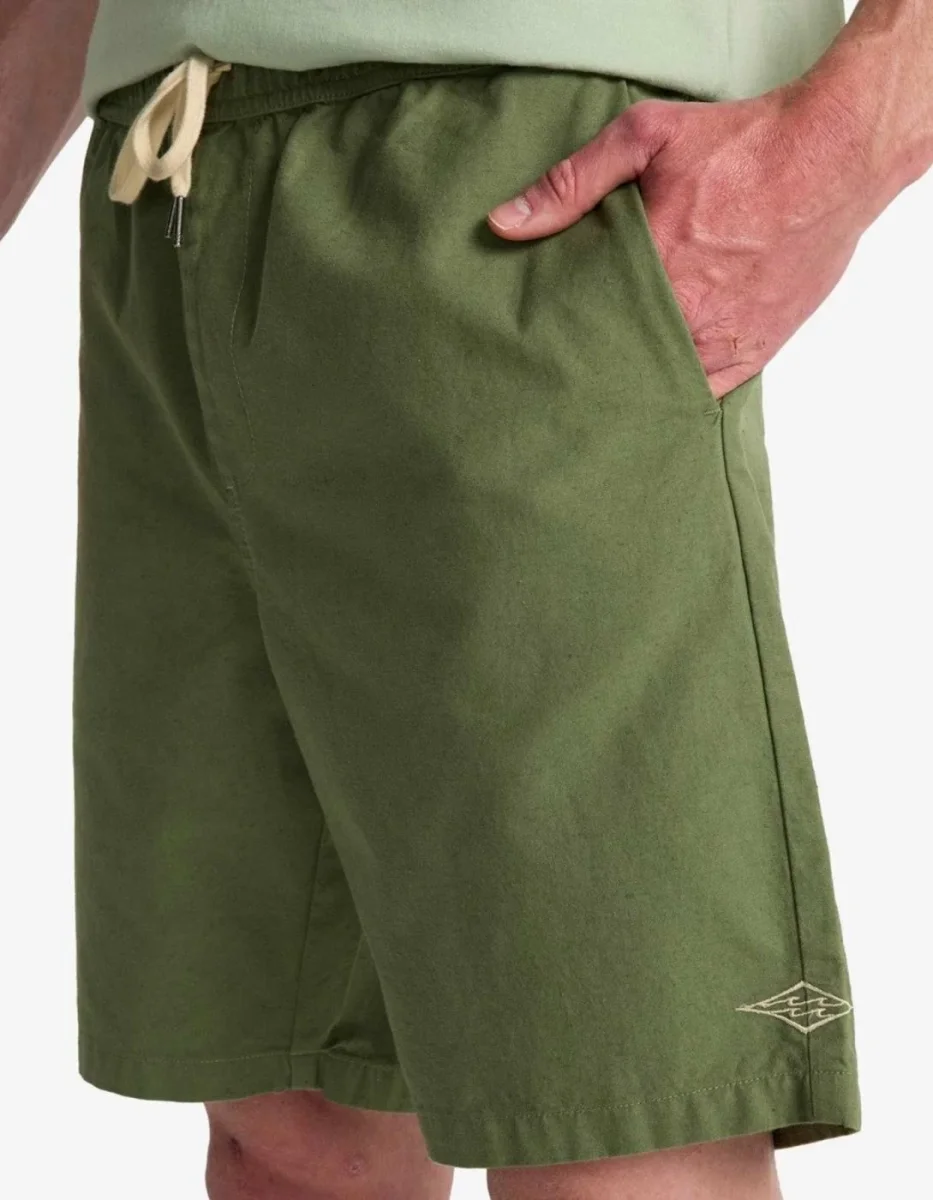 Bermuda BILLABONG LARRY LINEN - Sea Spray - Imagen 6
