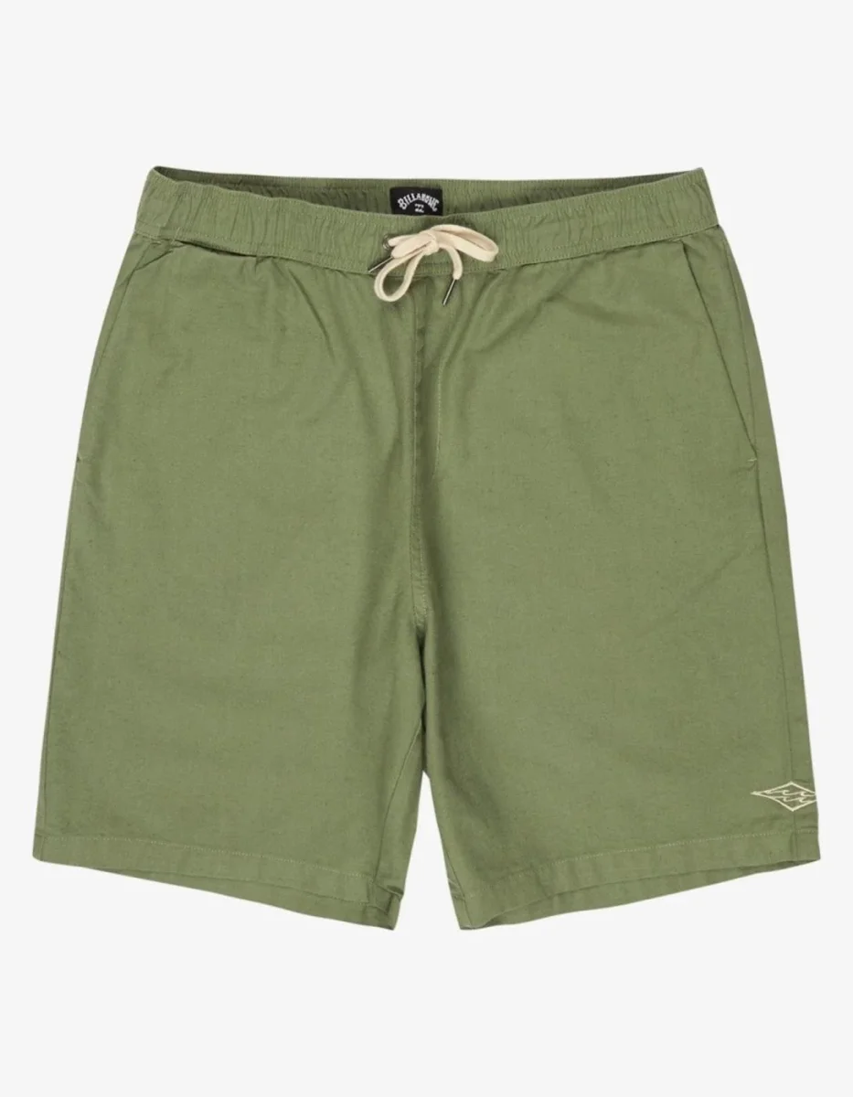 Bermuda BILLABONG LARRY LINEN - Sea Spray - Imagen 7