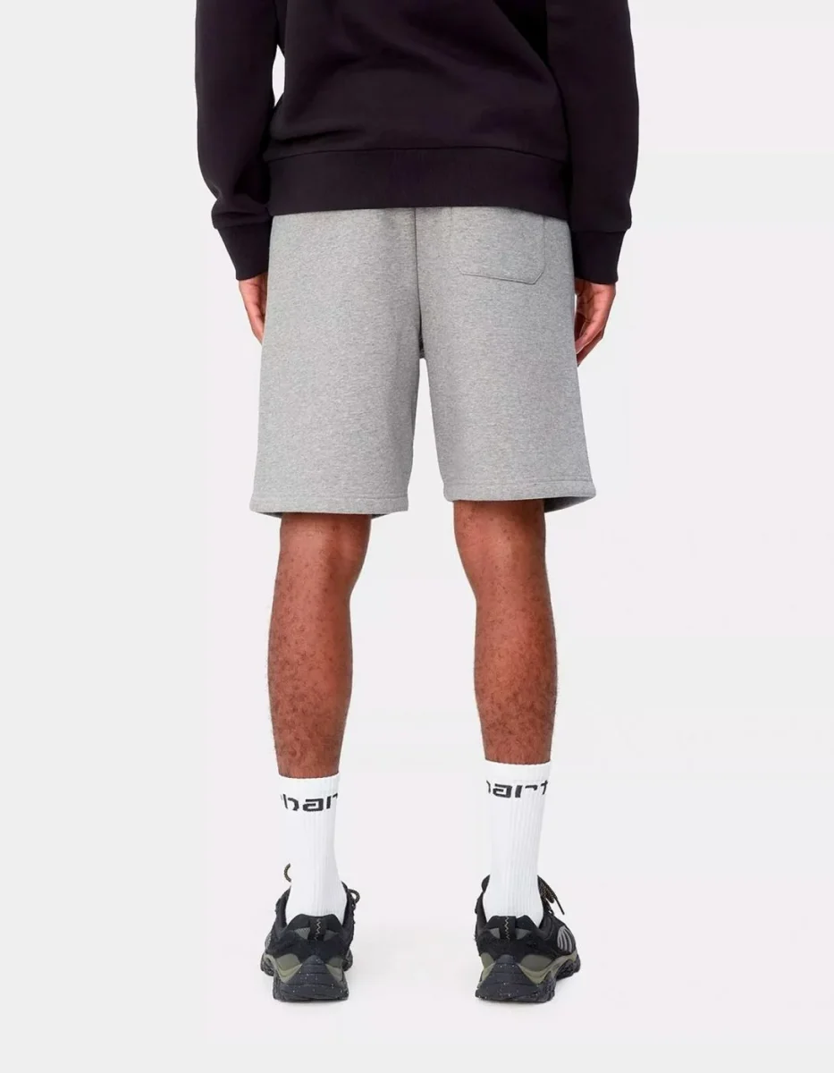 Bermuda CARHARTT WIP CHASE - Grey Heather / Gold - Imagen 3