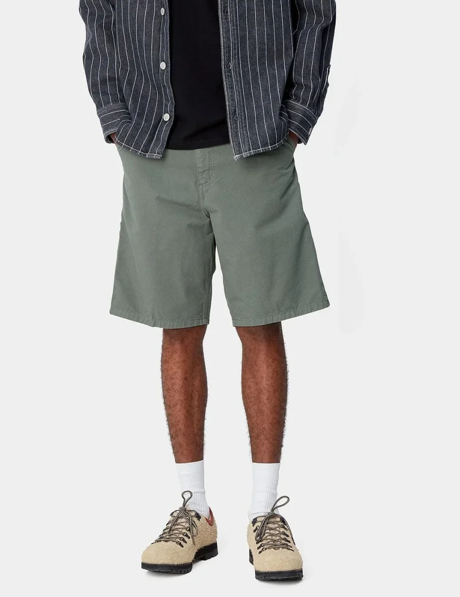 Bermuda CARHARTT WIP SINGLE KNEE - Park - Imagen 2