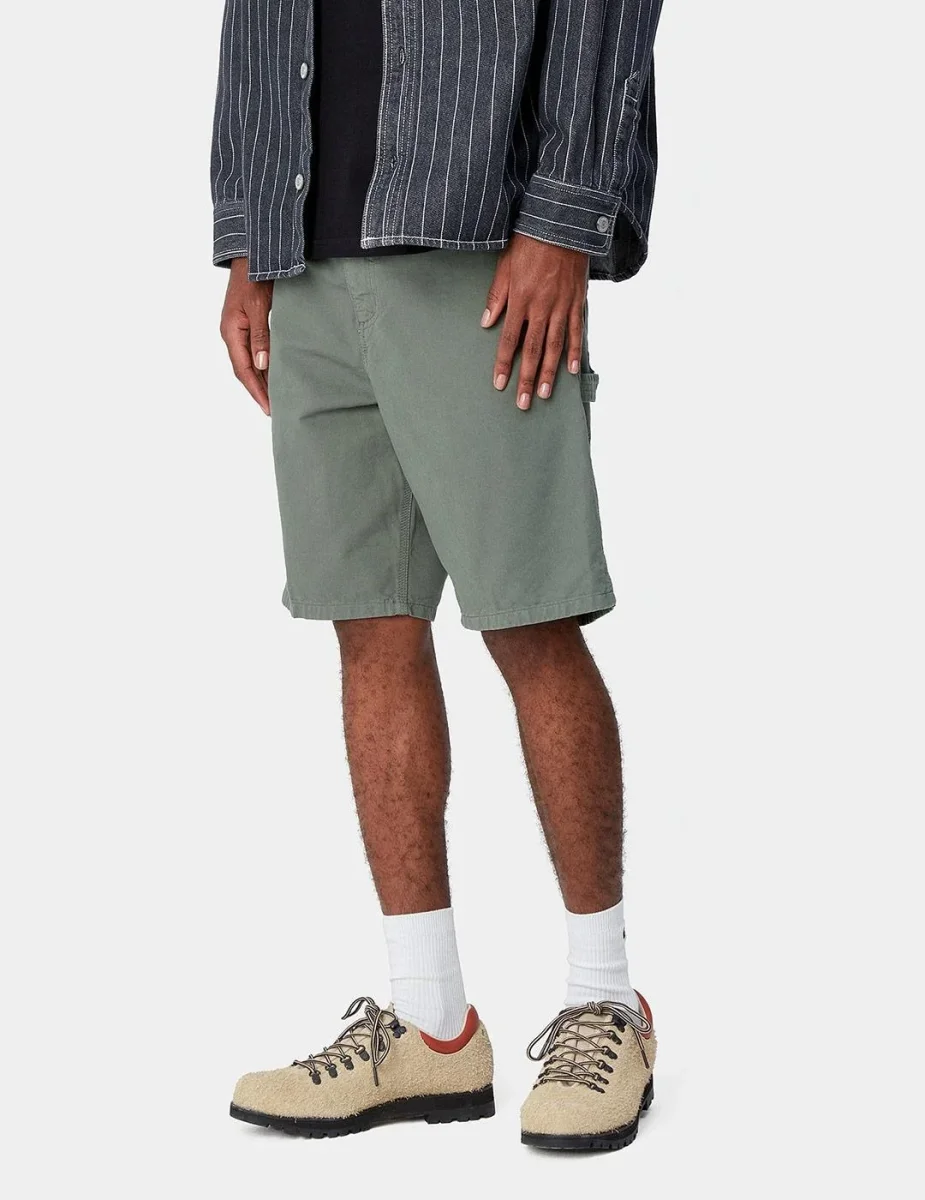 Bermuda CARHARTT WIP SINGLE KNEE - Park - Imagen 4