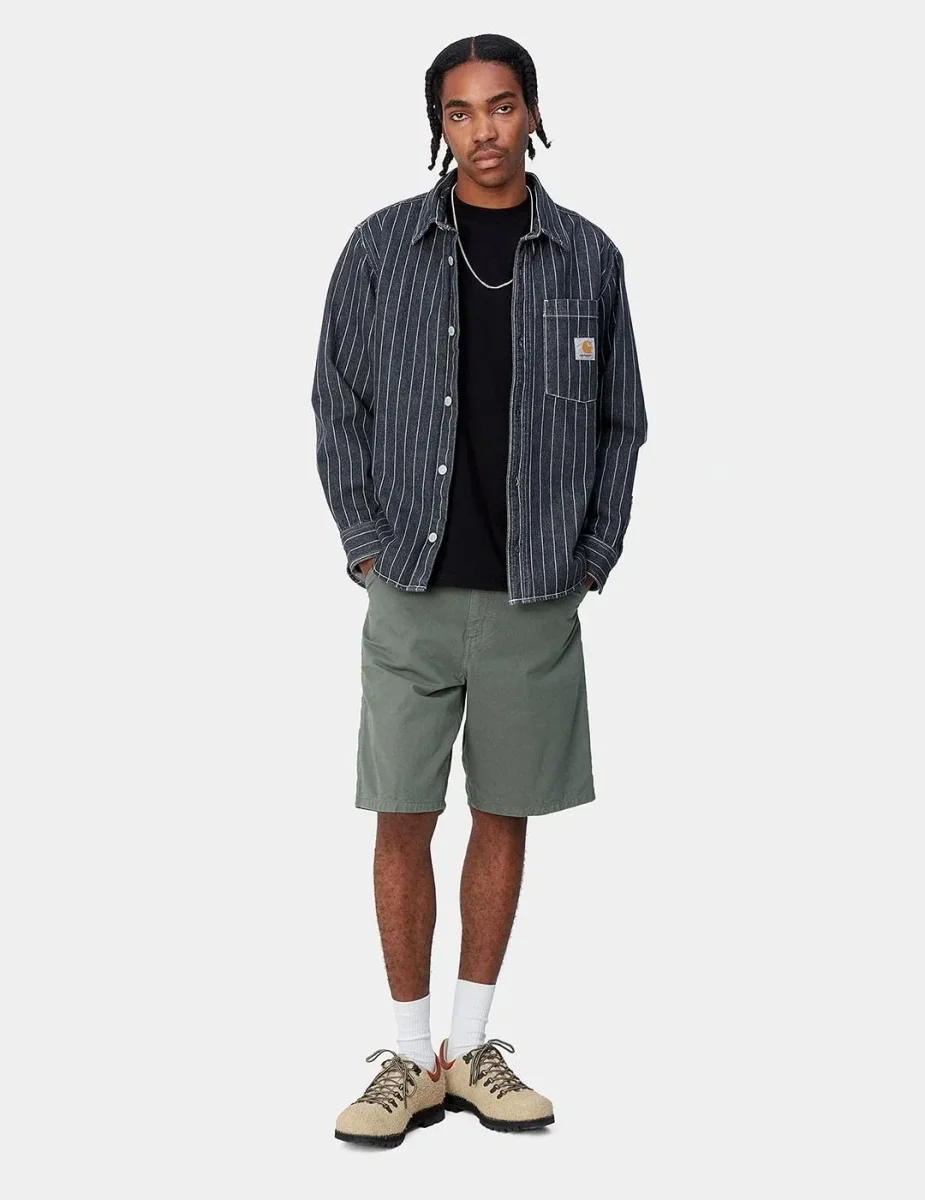 Bermuda CARHARTT WIP SINGLE KNEE - Park - Imagen 5