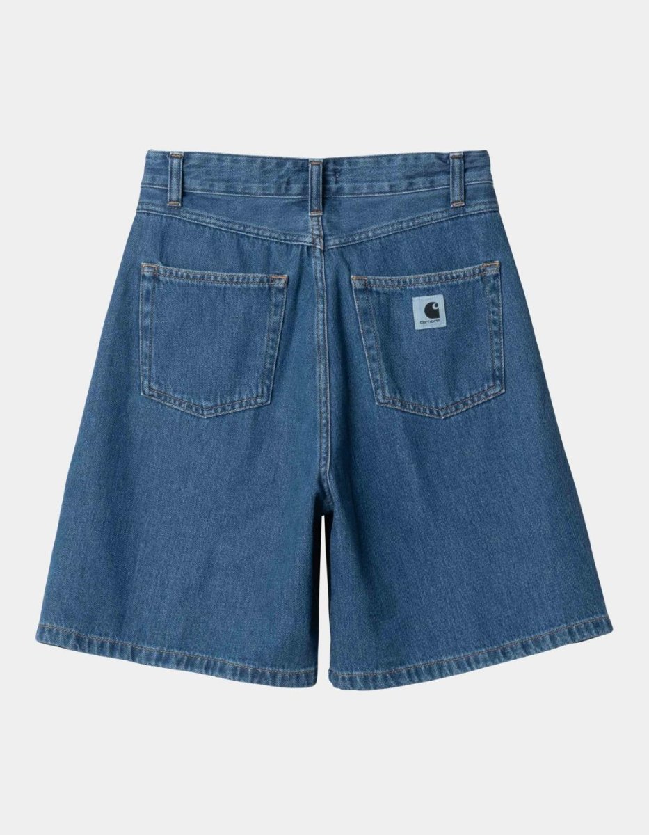 Bermuda CARHARTT WIP W' ALTA - Blue Stone Washed - Imagen 3