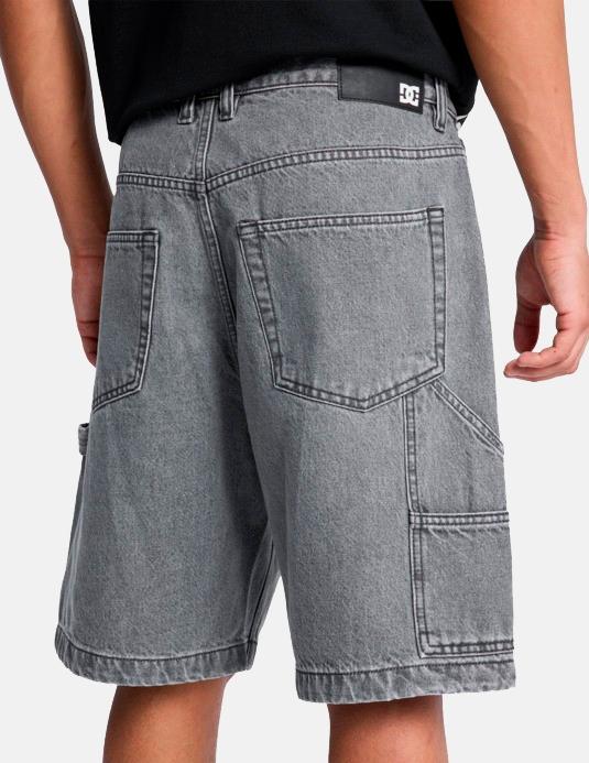 Bermuda DC SHOES BAGGY DENIM CARPENTER - Castlerock - Imagen 7