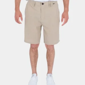 Bermuda HURLEY PHANTOM HEATHER 20' - Lt Stone Grey