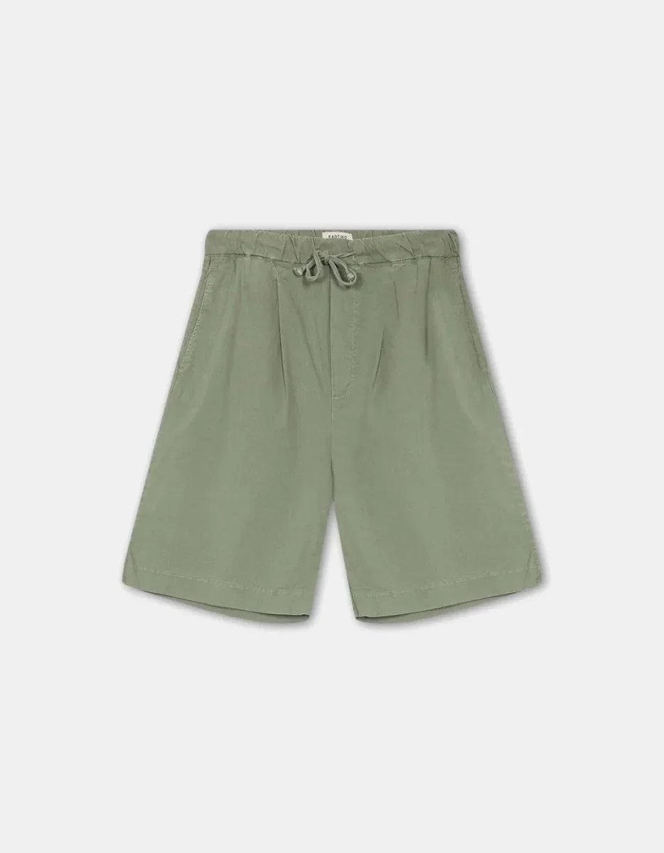 Bermuda KAOTIKO RELAXED CANVAS PINZAS - Slate - Imagen 4