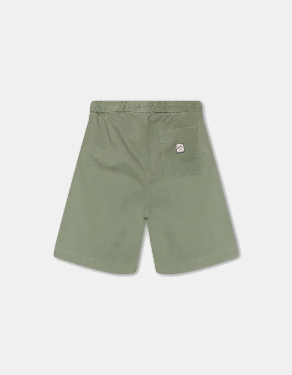 Bermuda KAOTIKO RELAXED CANVAS PINZAS - Slate - Imagen 5