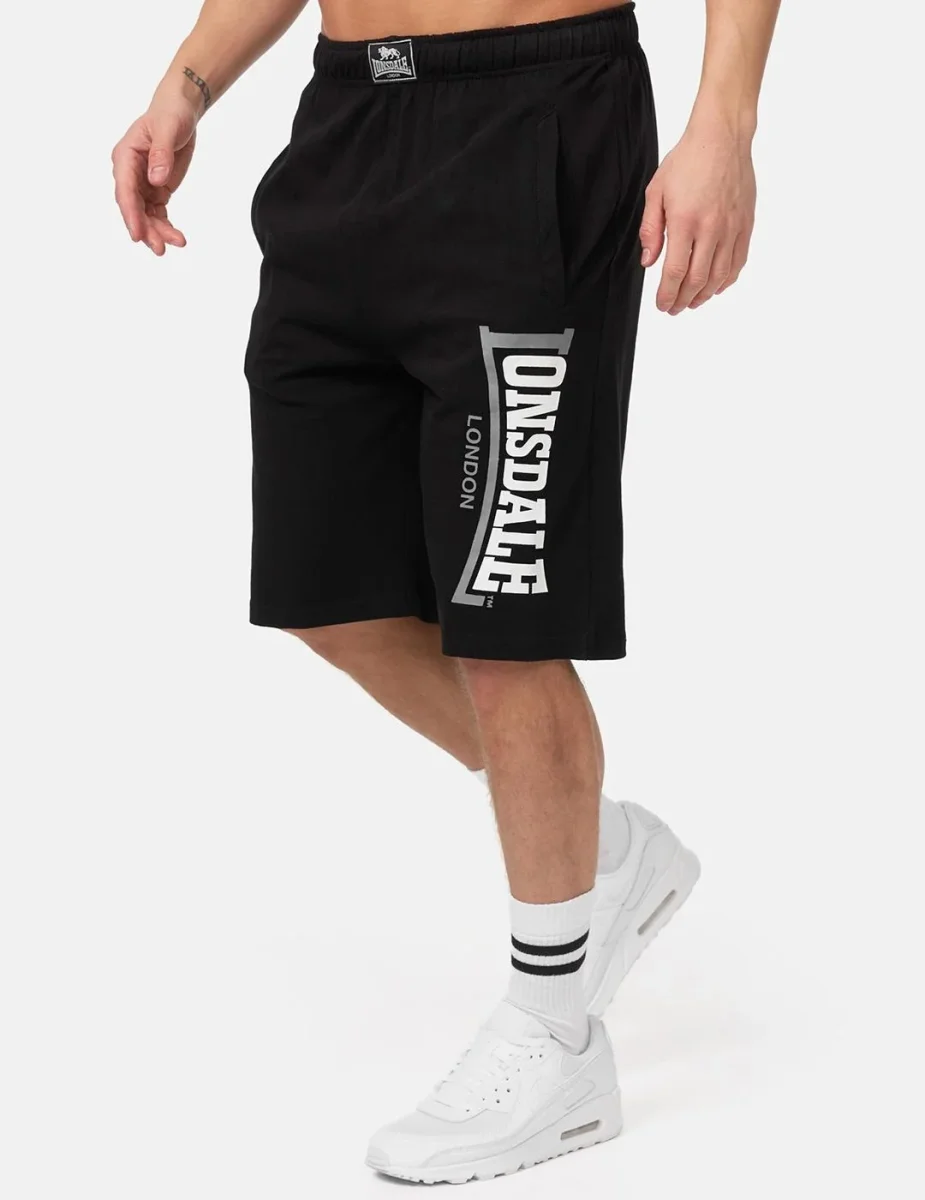 Bermuda LONSDALE LOGO JAM - Black - Imagen 2
