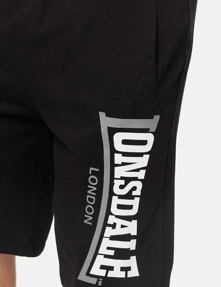 Bermuda LONSDALE LOGO JAM - Black - Imagen 5