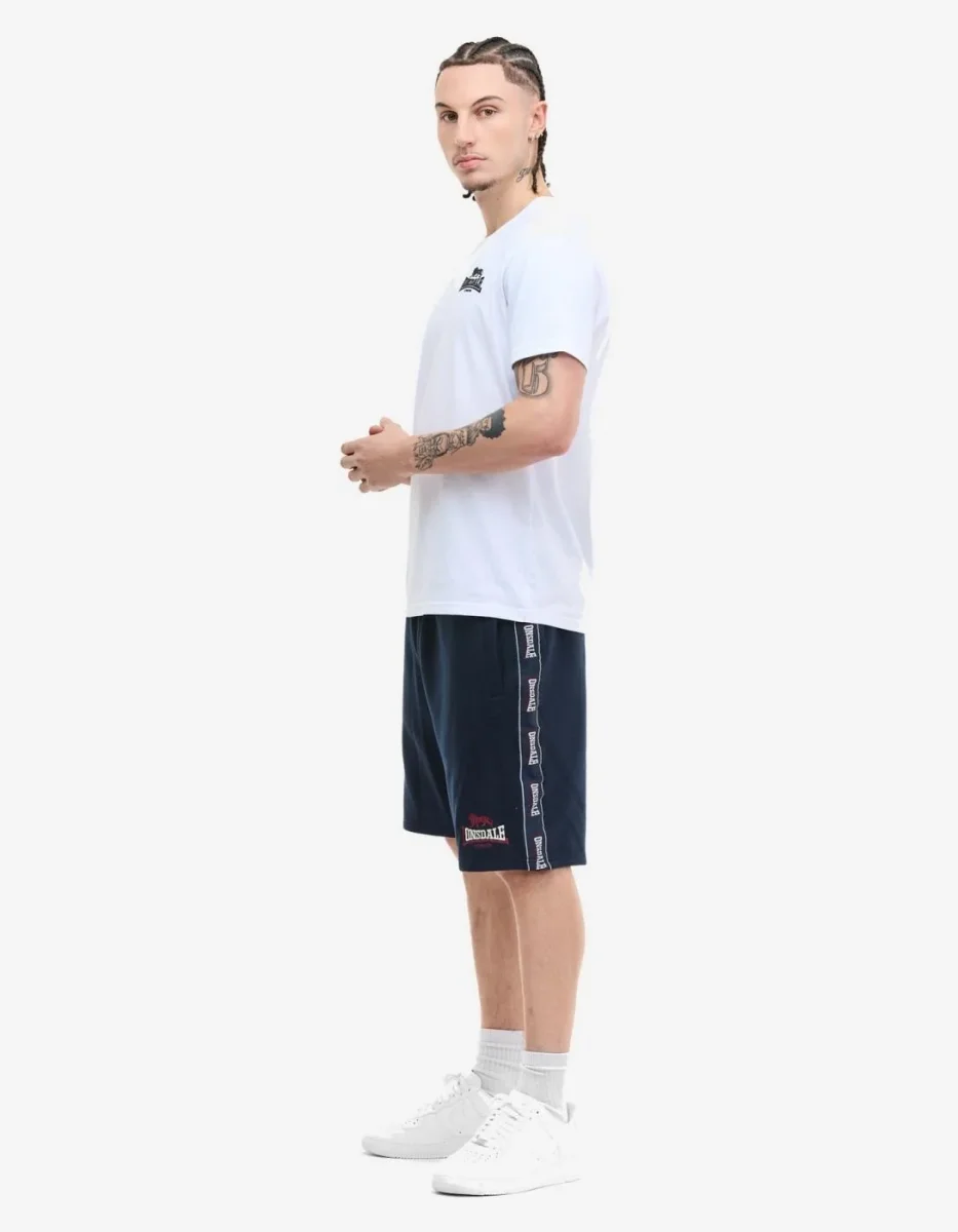Bermuda LONSDALE SATLEY - Dark Navy/Oxblood/Ecru - Imagen 4