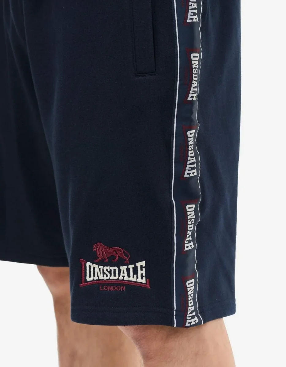 Bermuda LONSDALE SATLEY - Dark Navy/Oxblood/Ecru - Imagen 6