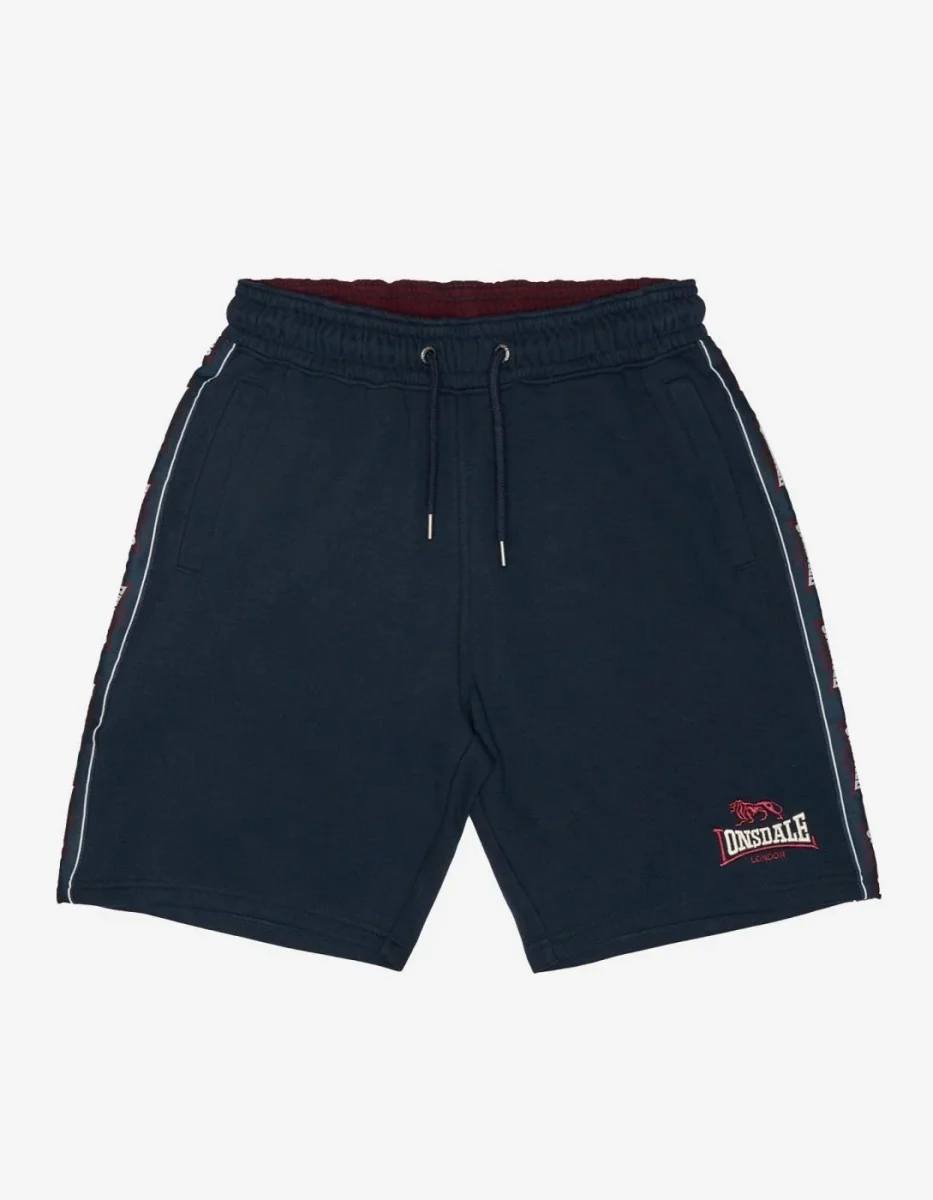 Bermuda LONSDALE SATLEY - Dark Navy/Oxblood/Ecru - Imagen 7