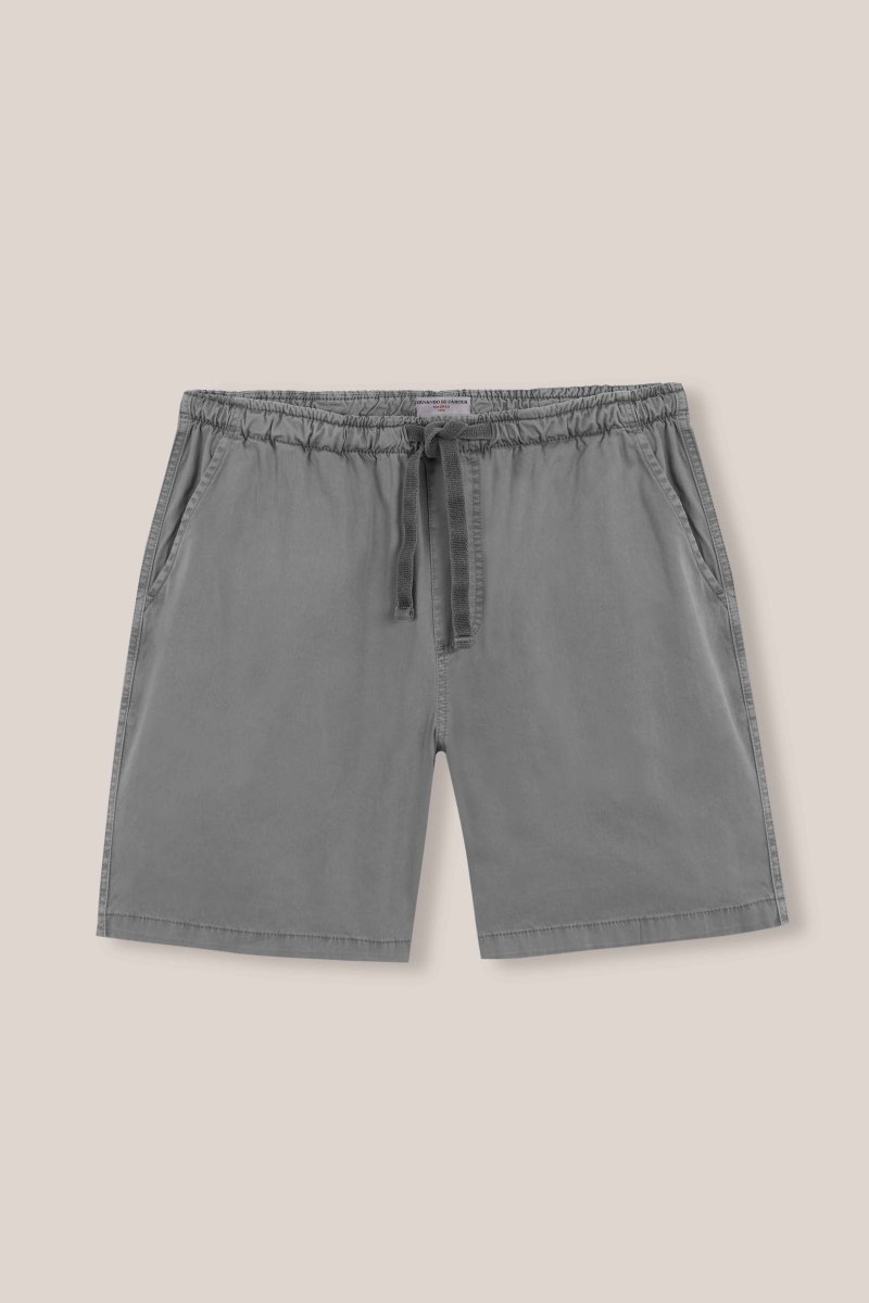 Bermudas de Popelín - Gris Claro - Imagen 4