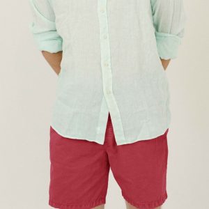 Bermudas de Popelín - Rojo