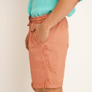 Bermudas de Popelín - Salmón