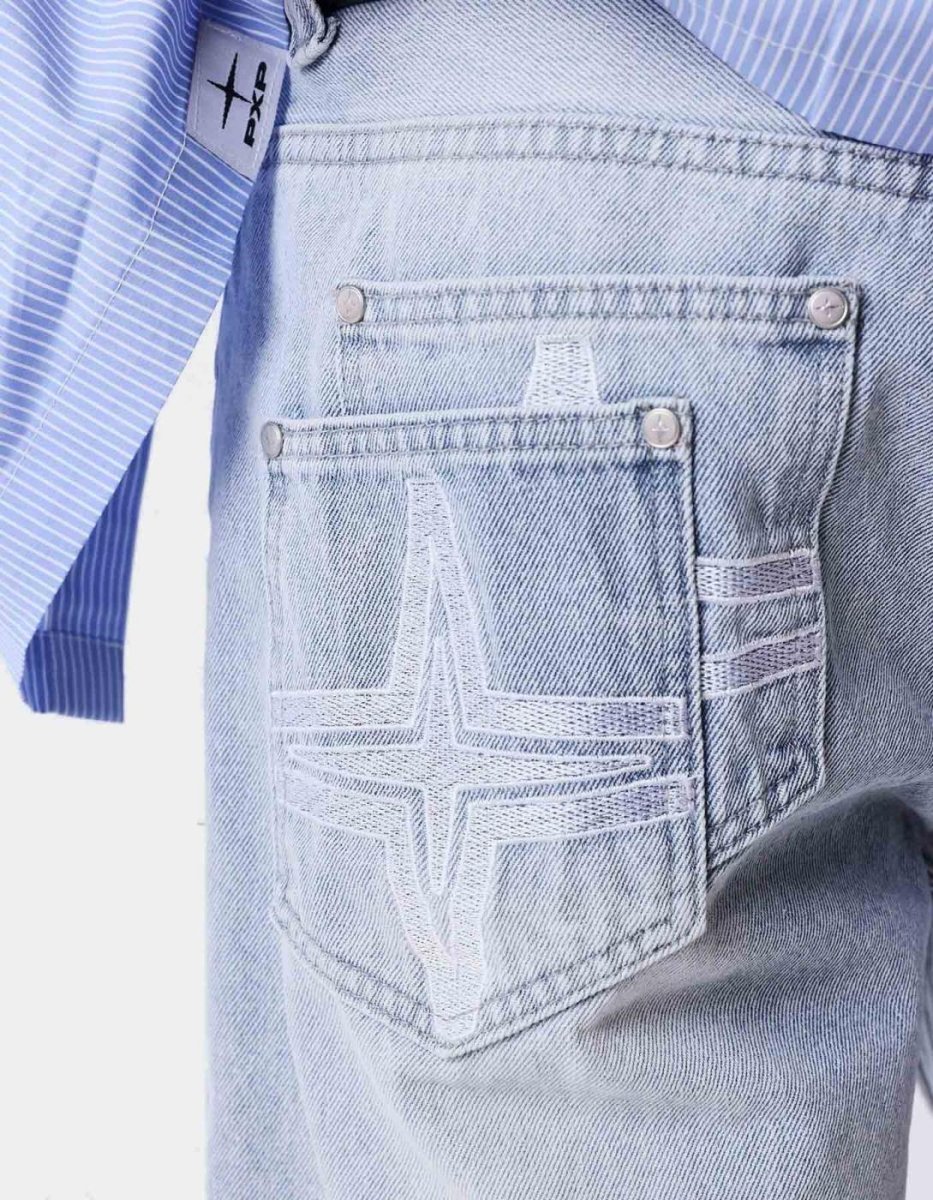 Bermuda PXP 2694495 - Azul Denim - Imagen 4