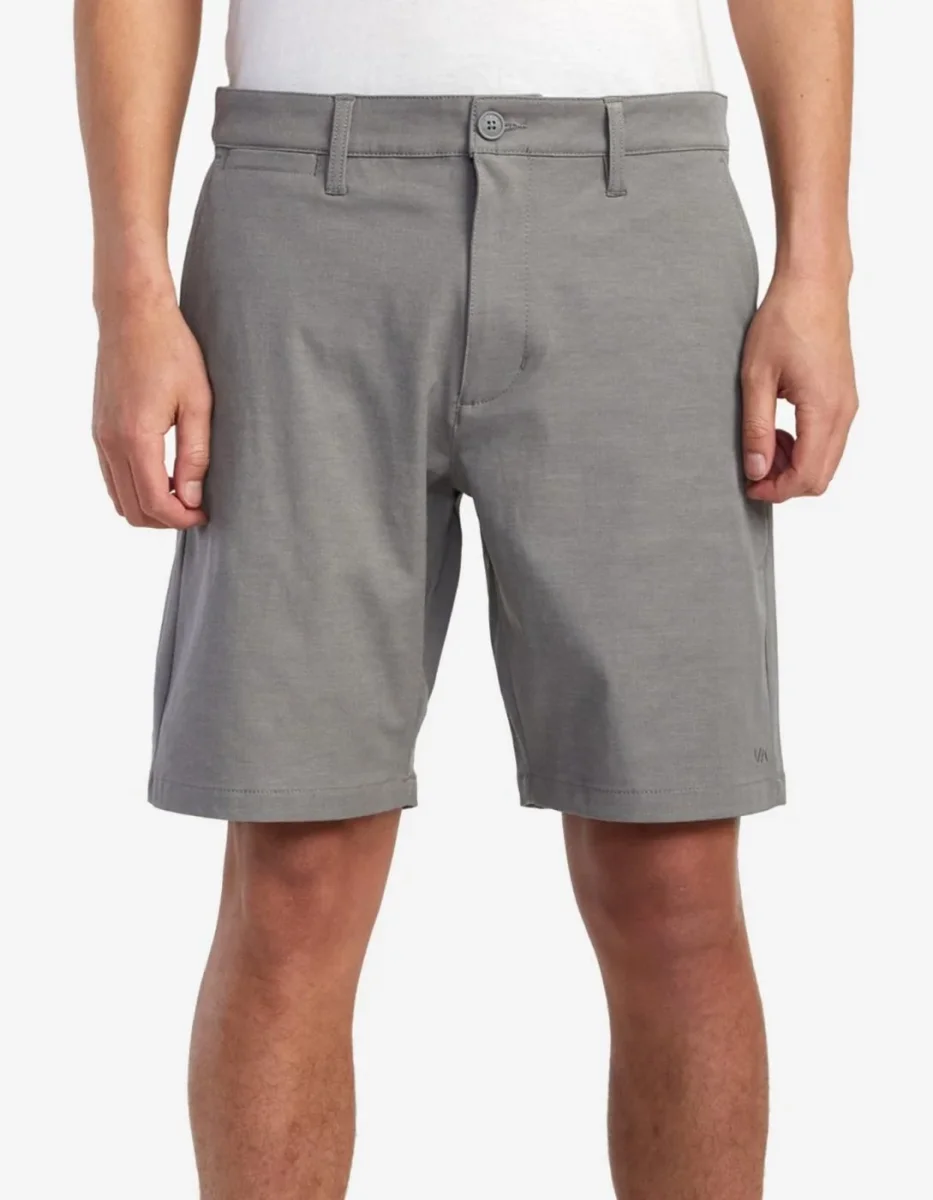 Bermuda RVCA BACK IN HYBRID - Athletic Heathe - Imagen 2