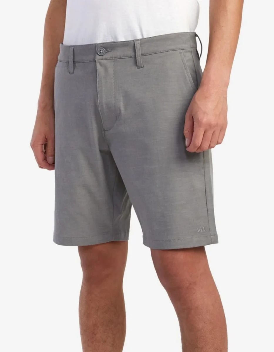 Bermuda RVCA BACK IN HYBRID - Athletic Heathe - Imagen 4