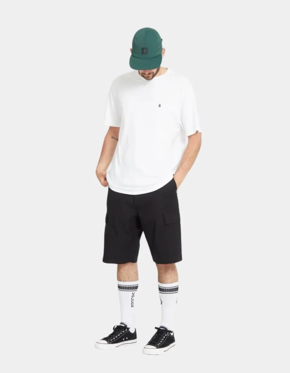 Bermuda VOLCOM STRANGE TRIPPER CARGO 22' - Black - Imagen 4