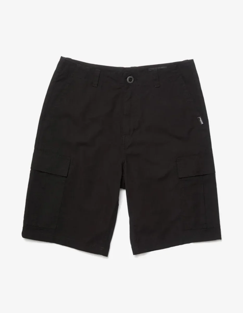 Bermuda VOLCOM STRANGE TRIPPER CARGO 22' - Black - Imagen 6