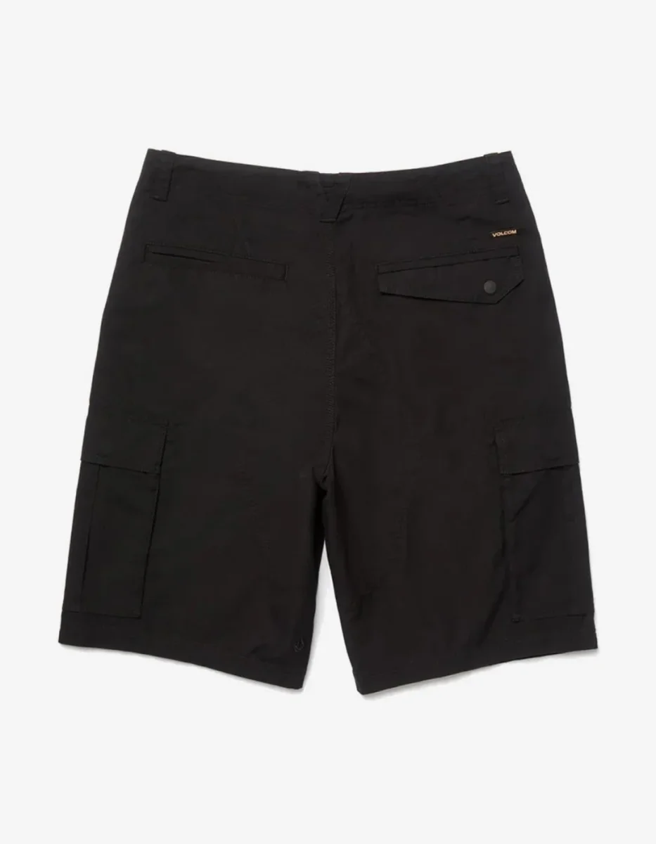 Bermuda VOLCOM STRANGE TRIPPER CARGO 22' - Black - Imagen 7