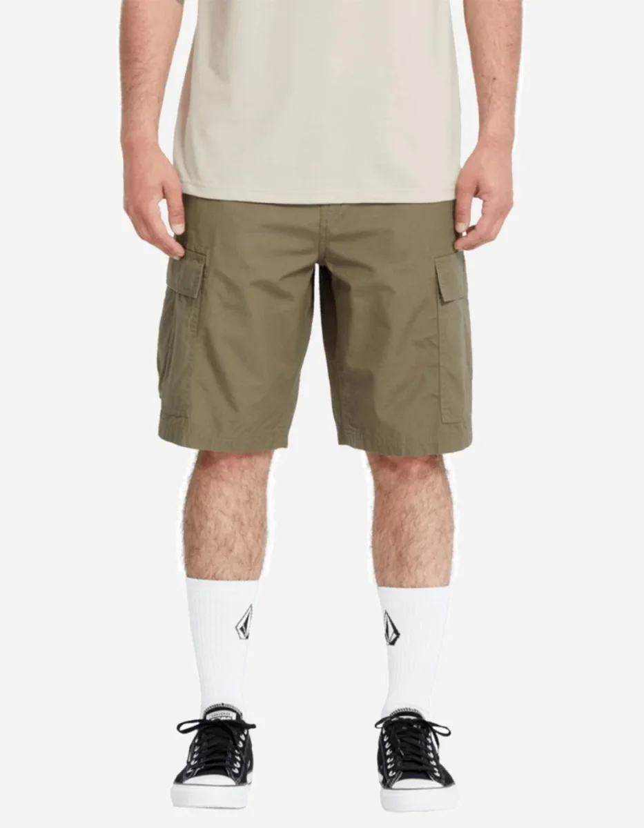 Bermuda VOLCOM STRANGE TRIPPER CARGO 22' - Wintermoss - Imagen 2