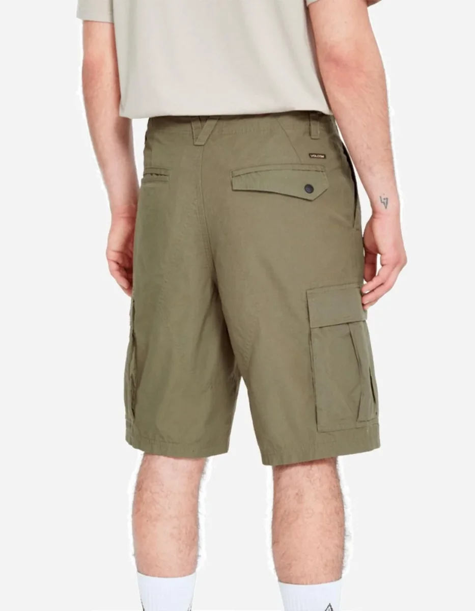 Bermuda VOLCOM STRANGE TRIPPER CARGO 22' - Wintermoss - Imagen 3