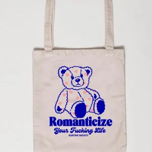 Bolso KAOTIKO TOTE LOVING BEAR - Ivory