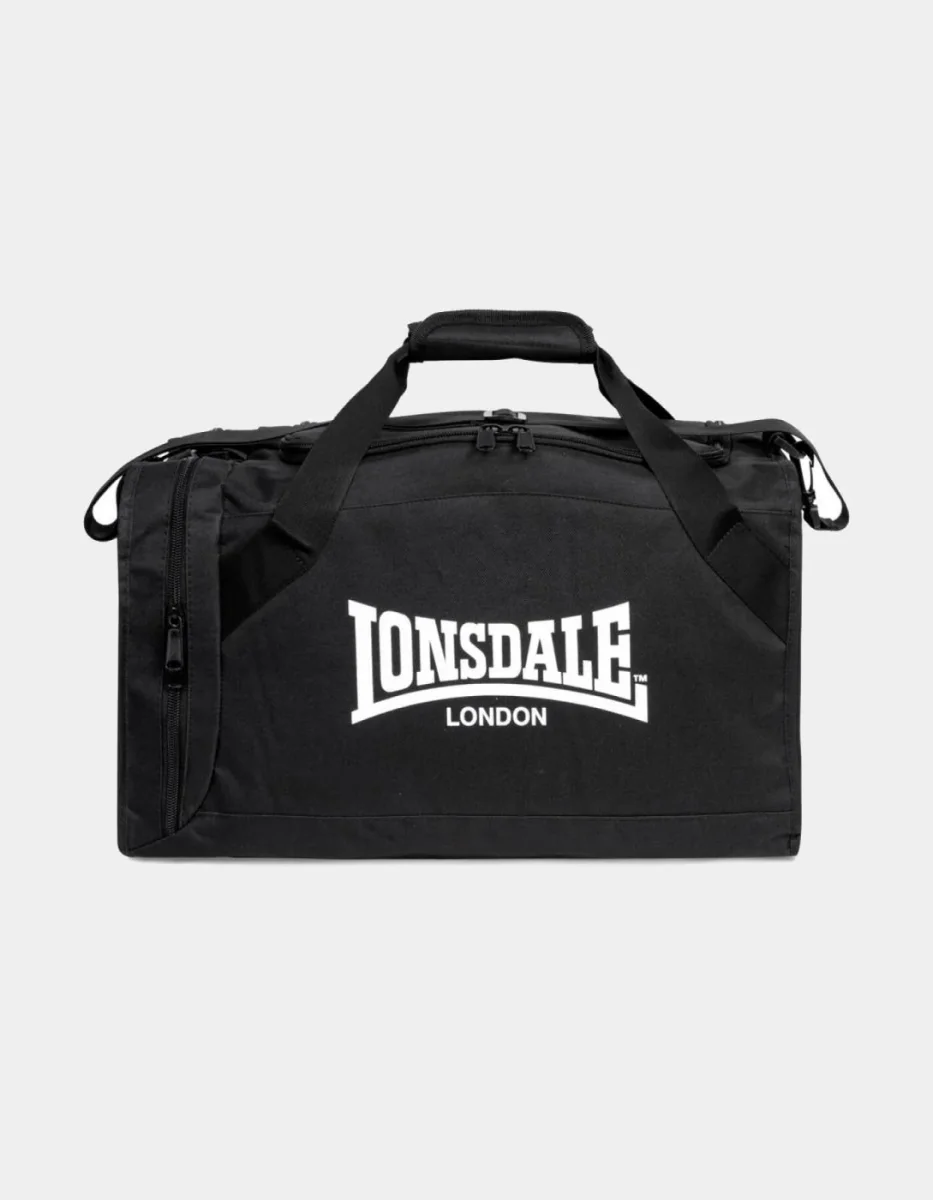 Bolso LONSDALE SYSTON - Black/White - Imagen 2
