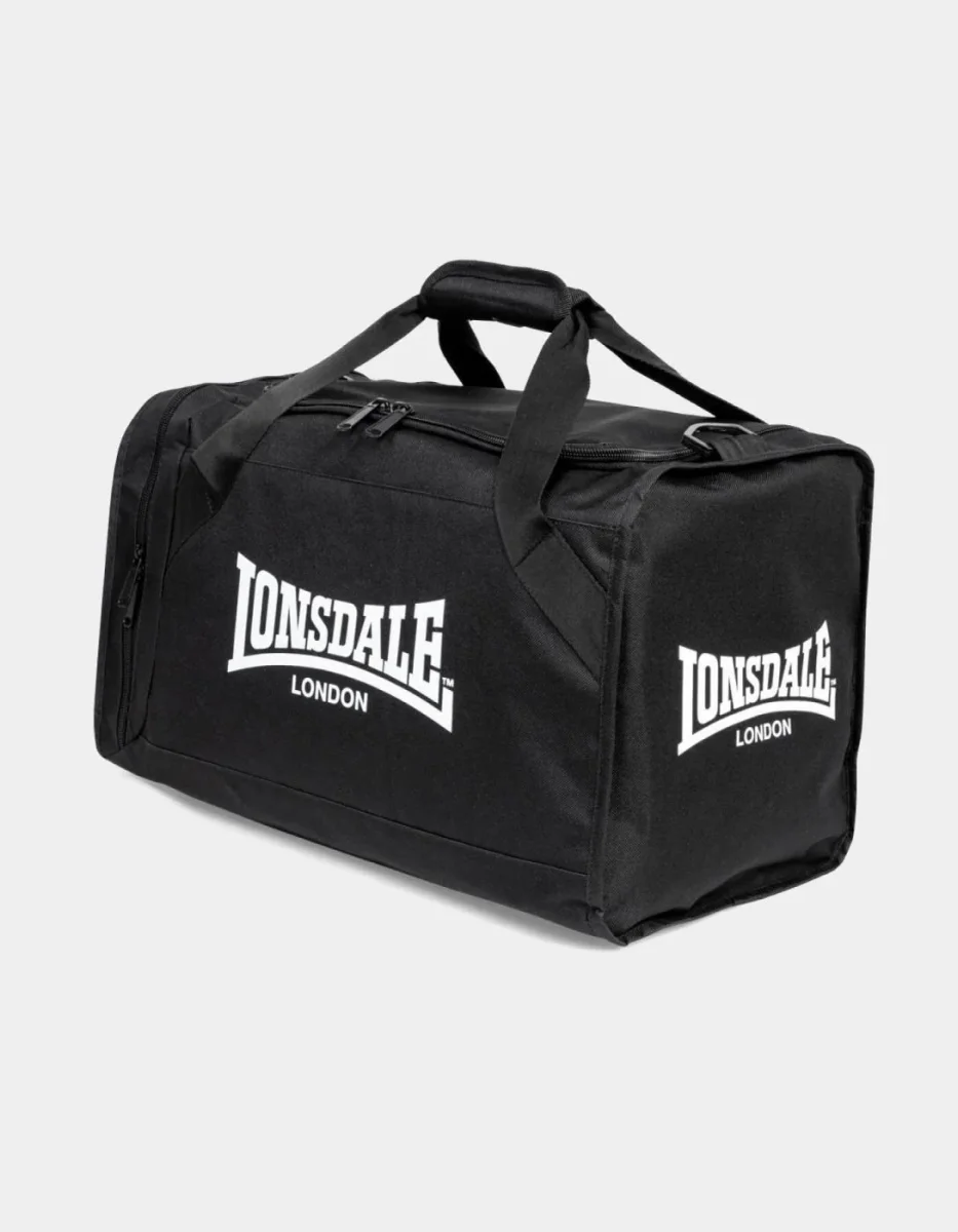 Bolso LONSDALE SYSTON - Black/White - Imagen 3