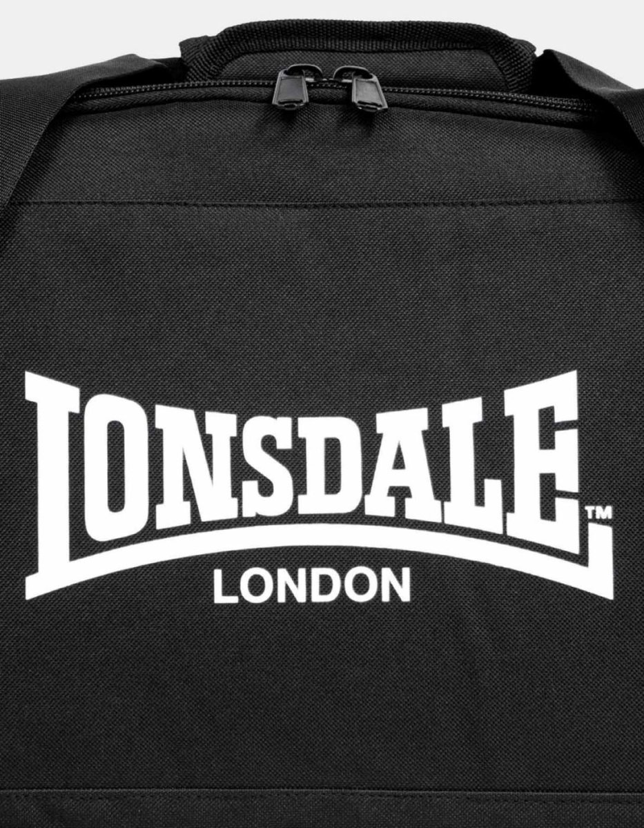 Bolso LONSDALE SYSTON - Black/White - Imagen 4