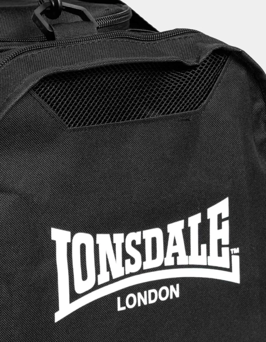 Bolso LONSDALE SYSTON - Black/White - Imagen 7
