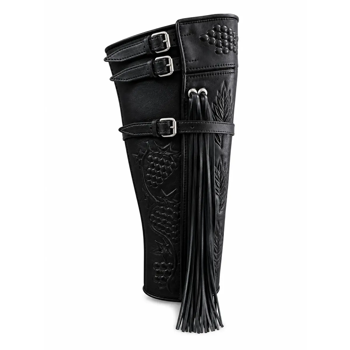 Bota Fina de Huaso Espiga Uva Modelo Recto - Imagen 3