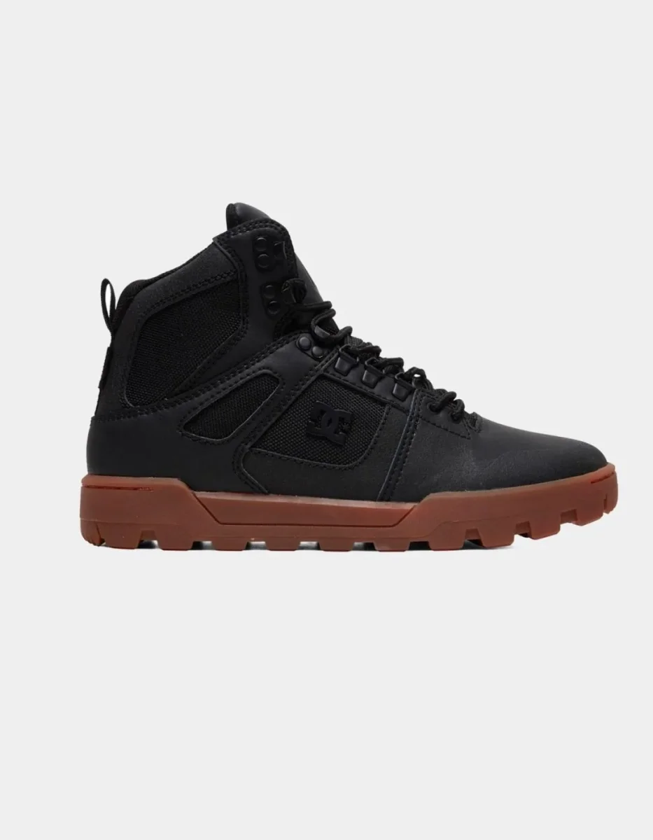 Botas DCSHOES PURE HT WR - Black/Gum - Imagen 2