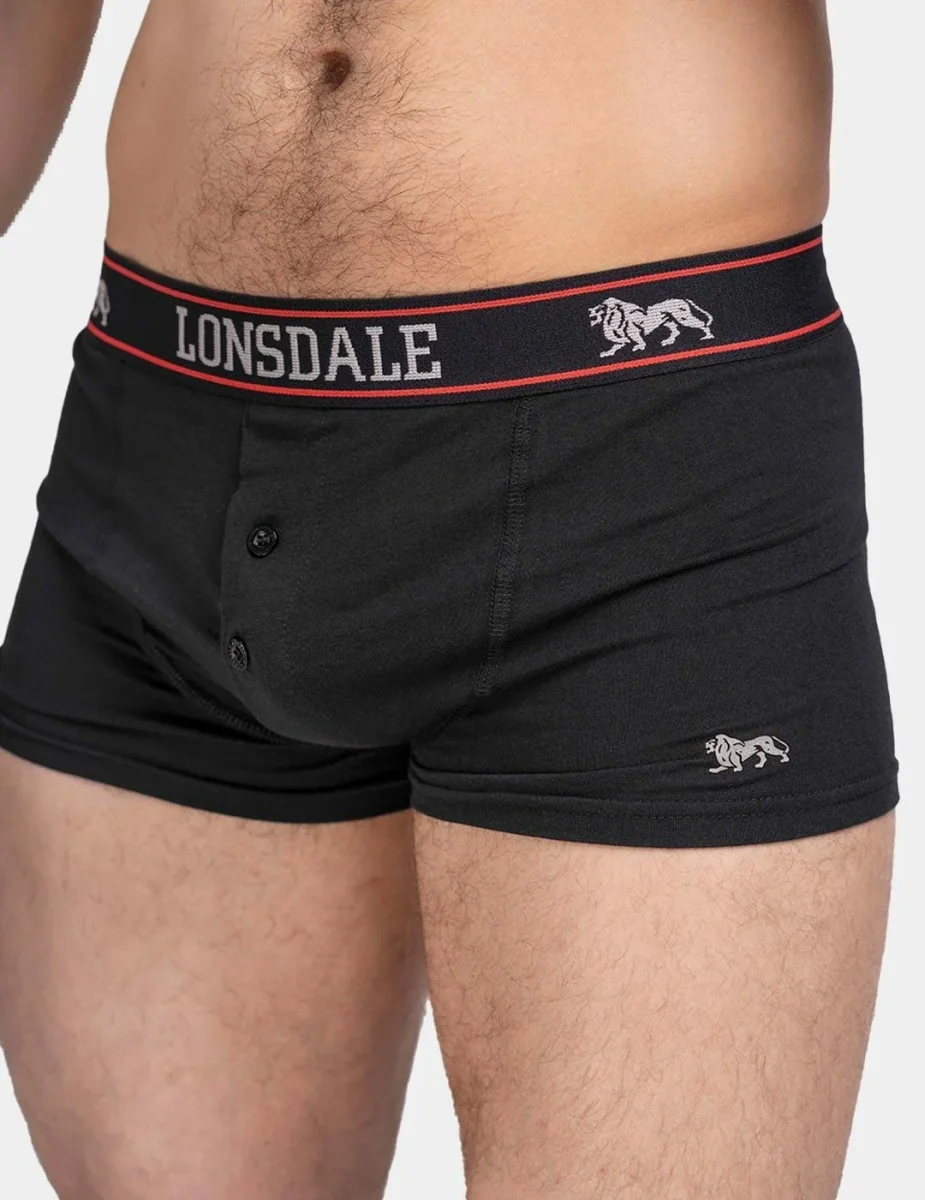 Bóxer LONSDALE OAKWORTH - Black - Imagen 3