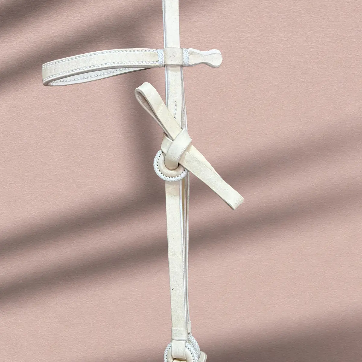 Cabezada Fina con Argolla y Costura Cuyana - Imagen 3