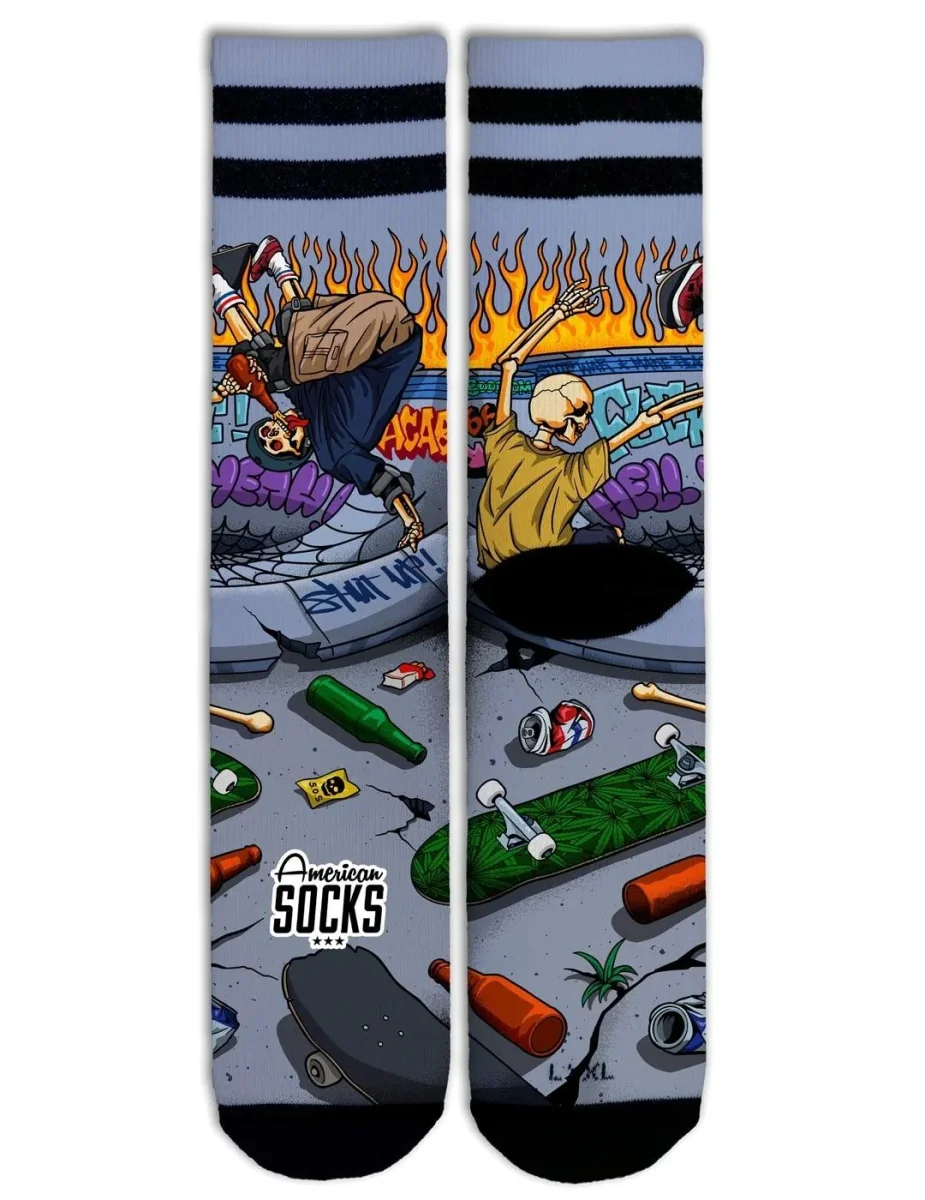 Calcetines AMERICAN SOCKS MID HIGH - Thrashpals - Imagen 4