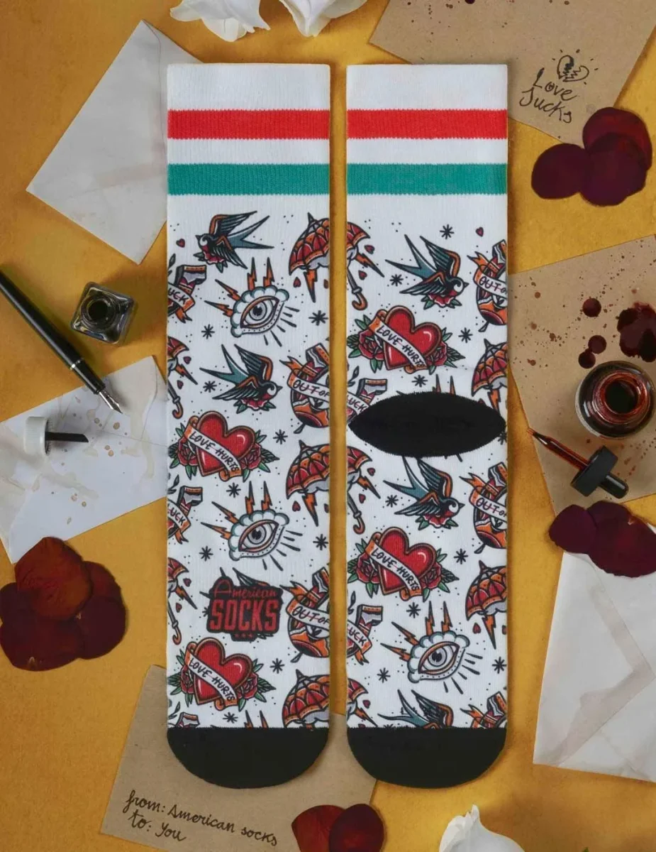 Calcetines AMERICAN SOCKS MID HIGH - Love Hurts - Imagen 7