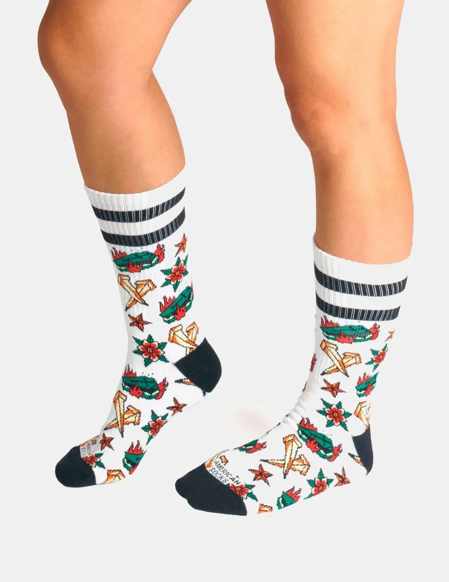 Calcetines AMERICAN SOCKS MID HIGH - Coffin - Imagen 8