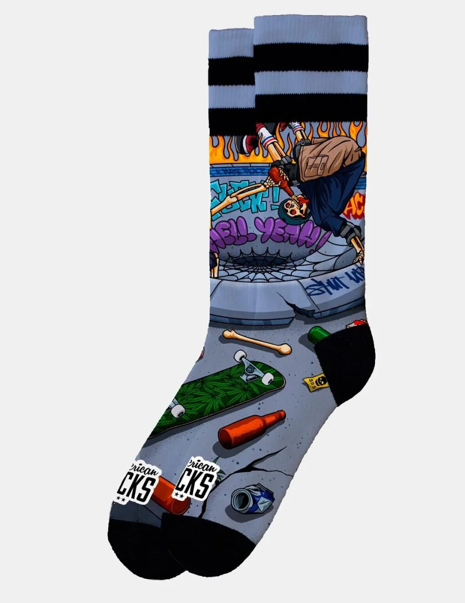 Calcetines AMERICAN SOCKS MID HIGH - Thrashpals - Imagen 2