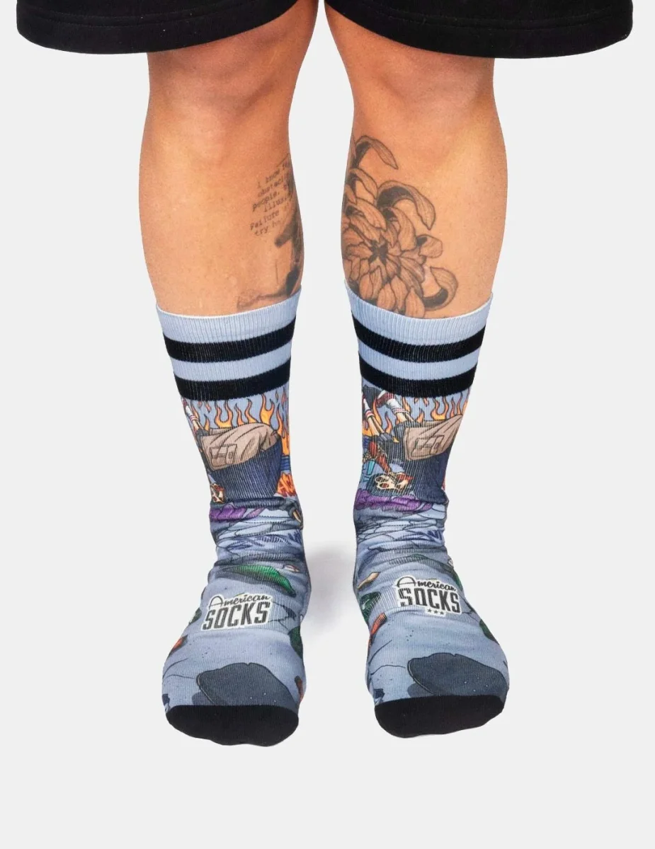 Calcetines AMERICAN SOCKS MID HIGH - Thrashpals - Imagen 3